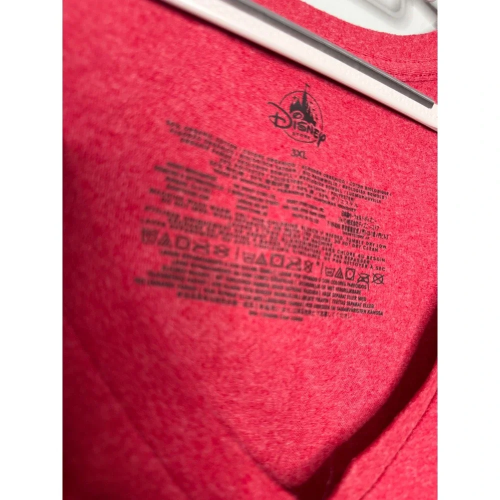 Disney Poison Apple graphic v-neck short sleeve blouse Snow White glitter‎ - Picture 3 of 7